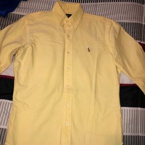 Men’s Long Sleeve Polo Button Up